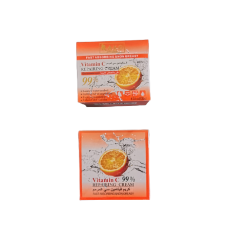 Krem do twarzy z WITAMINĄ C Przeciwzmarszczkowy NAPRAWCZY 99% SKUTECZNY - RAKO 120 g